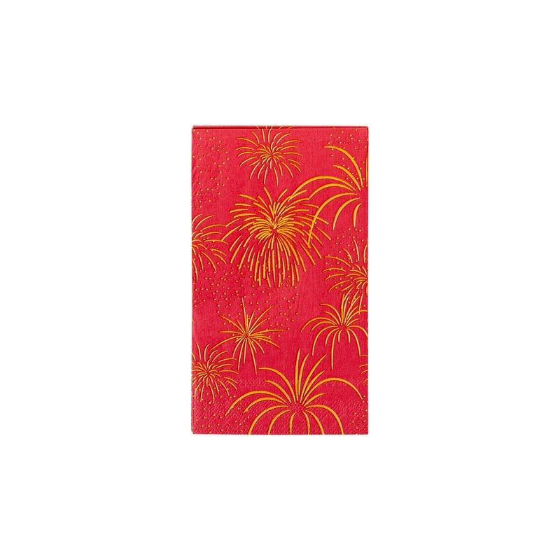 Lunar New Year Fireworks Guest napkin
