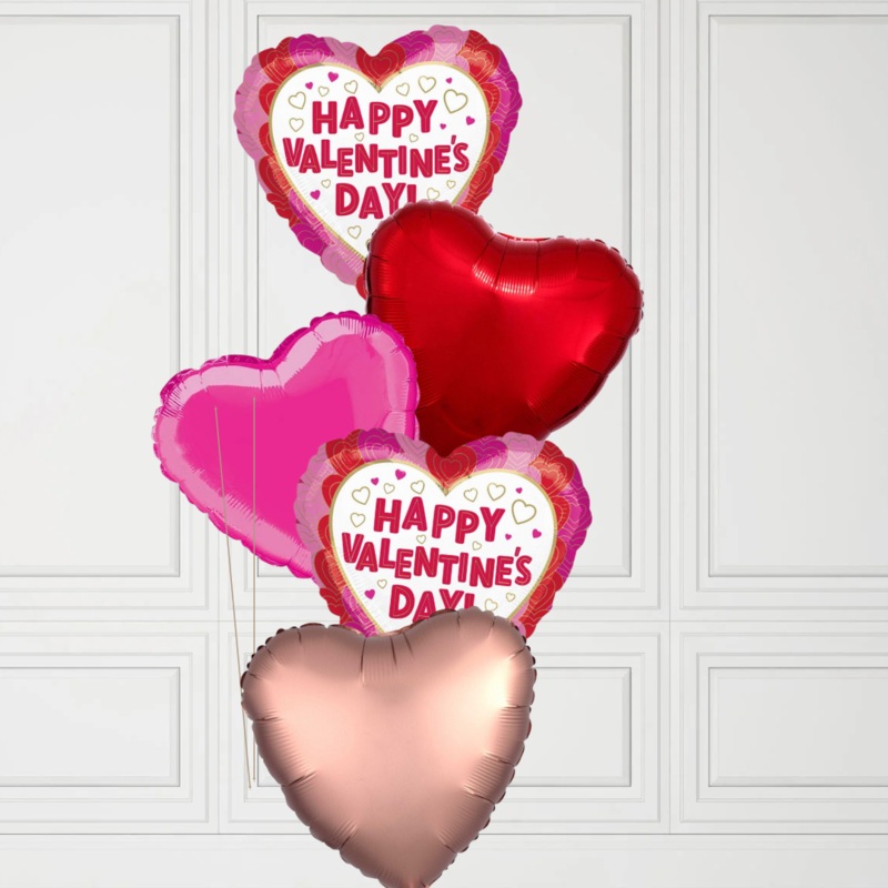 Valentine's Balloon Bouquet|No Thanks|Yes Please|AM|PM