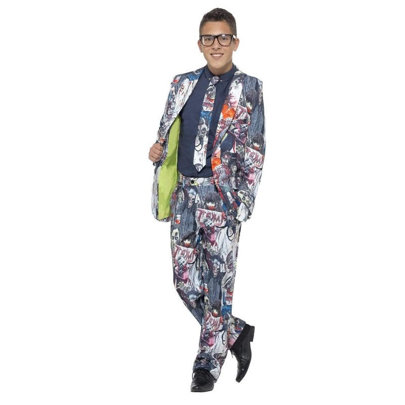 Zombie Suit Teen Boy's Costume