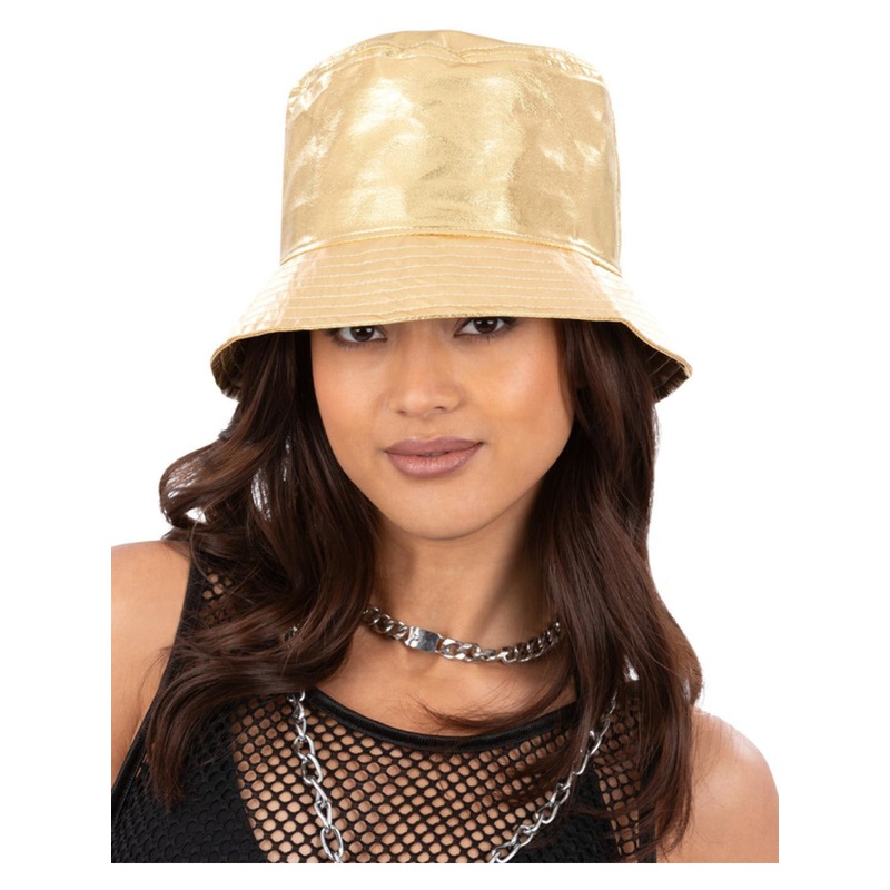 90's Gold Bucket Hat