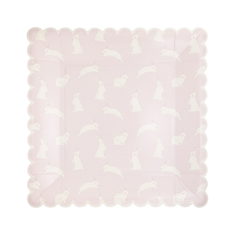 Bunny Pattern Paper Plate