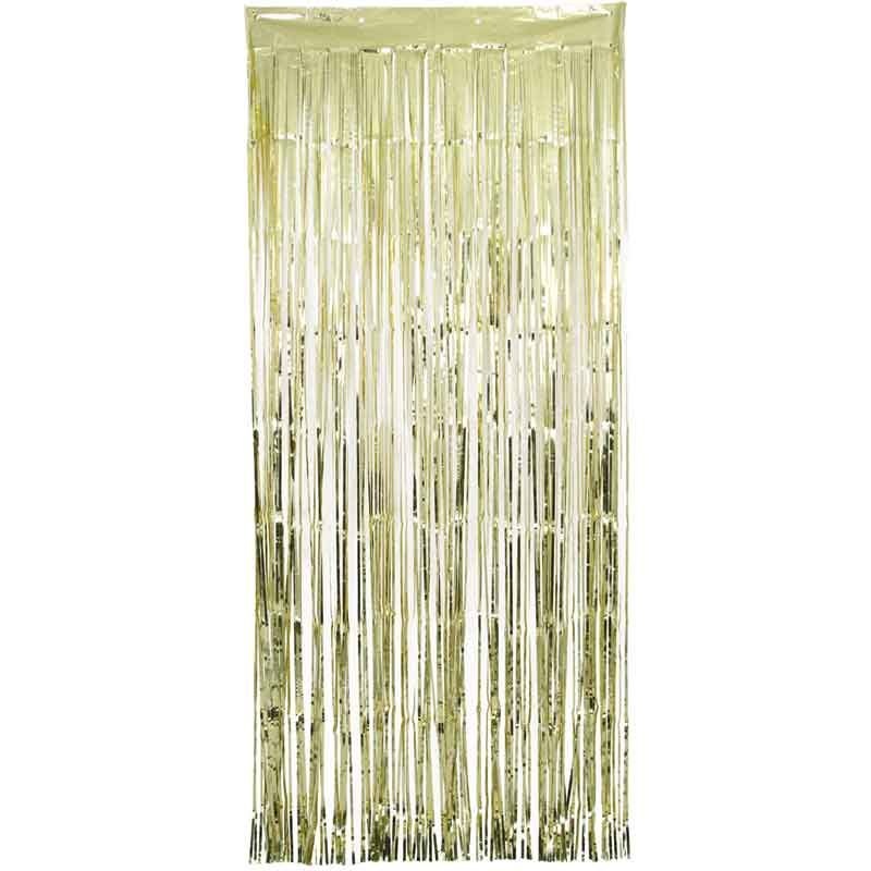 Gold Foil Curtain