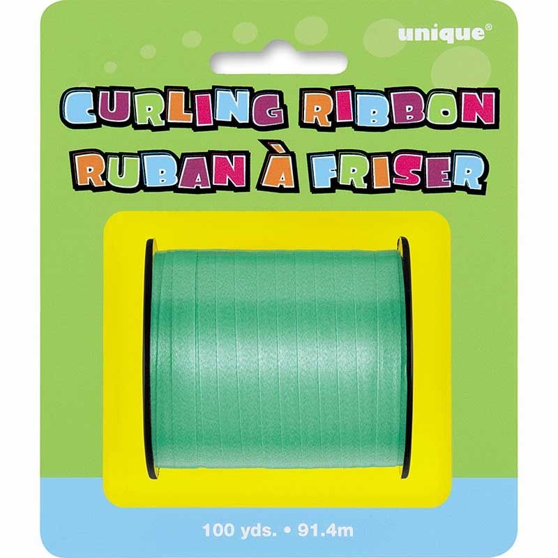 Green Curling Ribbon