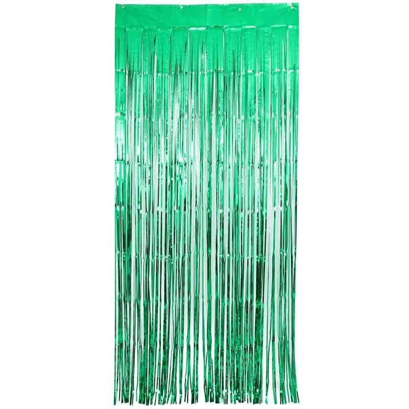 Green Foil Curtain