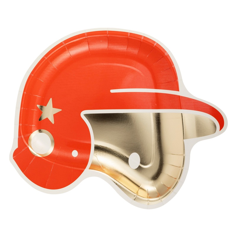 Helmet Shaped Paper Plate