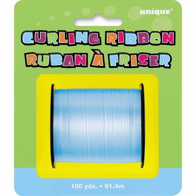 Light Blue Curling Ribbon