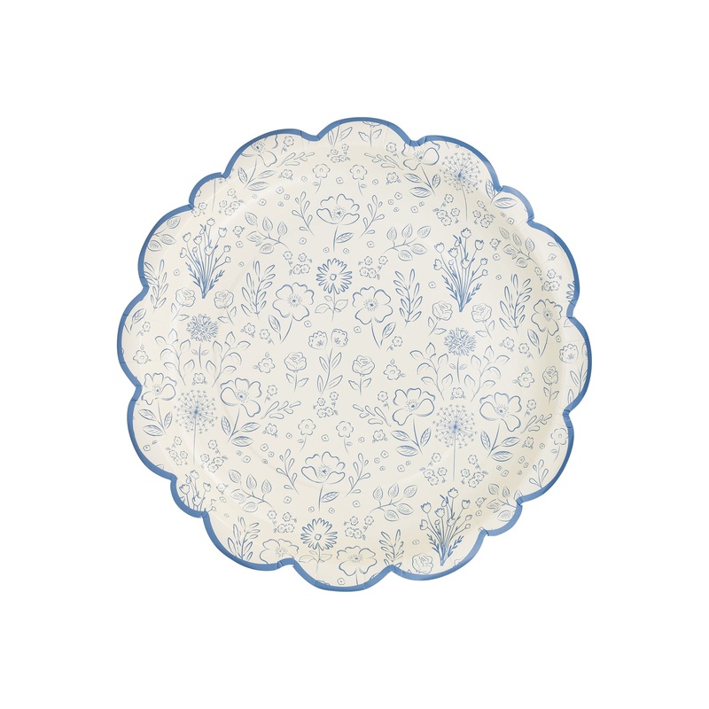Pembroke Floral 10 Paper Plate