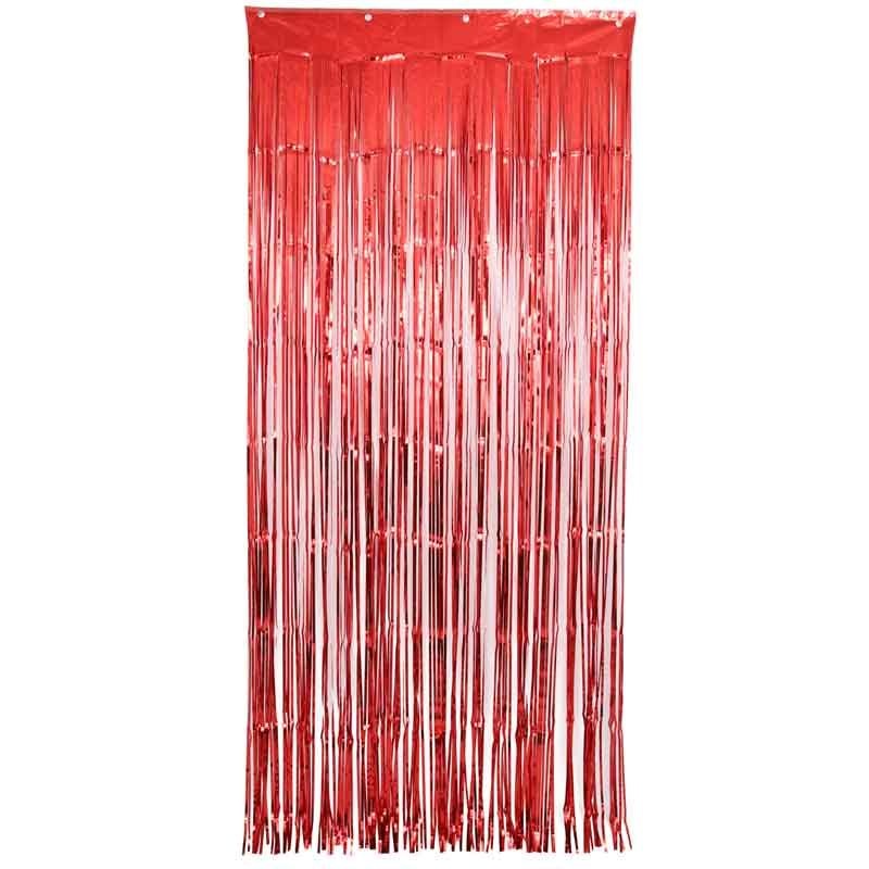 Red Foil Curtain