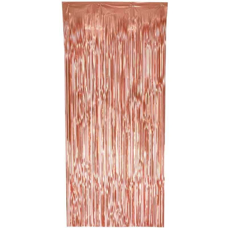 Rose Gold Foil Curtain