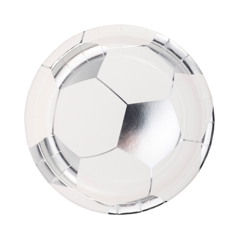 Soccer Ball Paper Plate