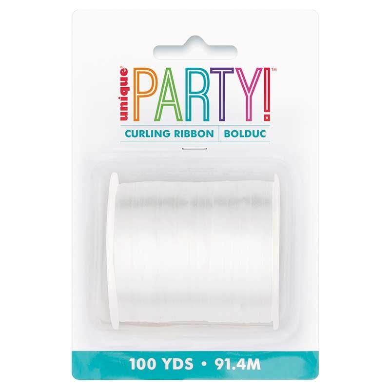 White Curling Ribbon