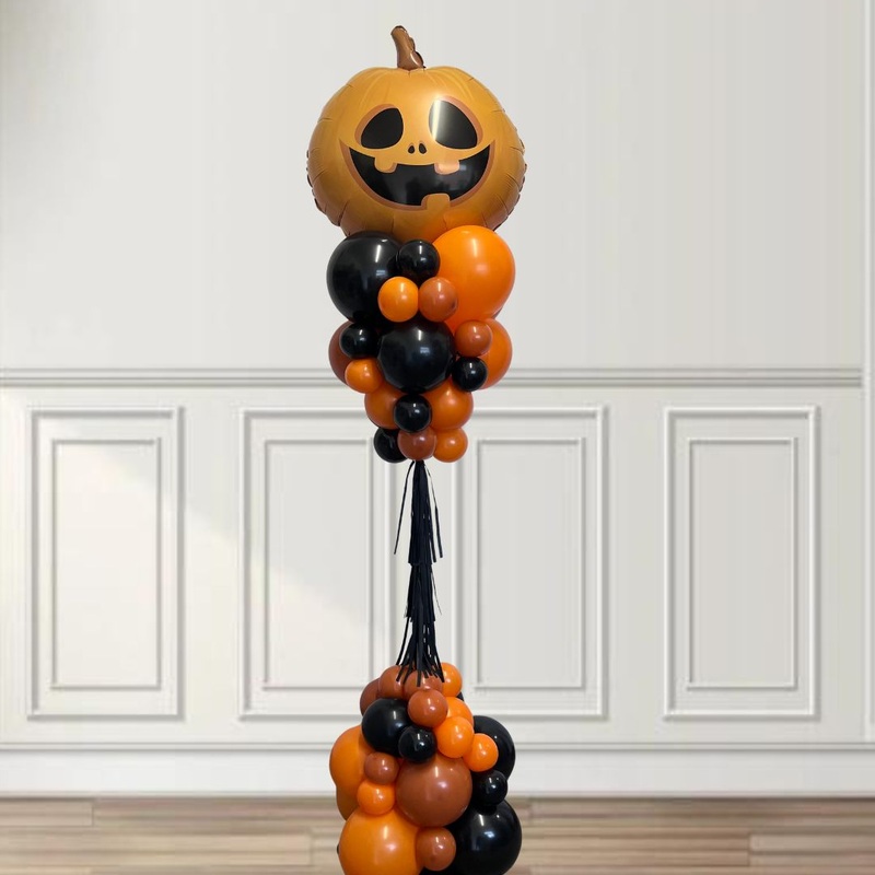 6ft Halloween Party Pole|Pumpkin|Spider|Ghoul|Oranges / Black|Black / Purple|Black / Purple / Orange|Black / White|Black / Purple / Orange / Green|Black / Green / White|Black / Green / Purple|Black / Green / Purple / White|AM|PM