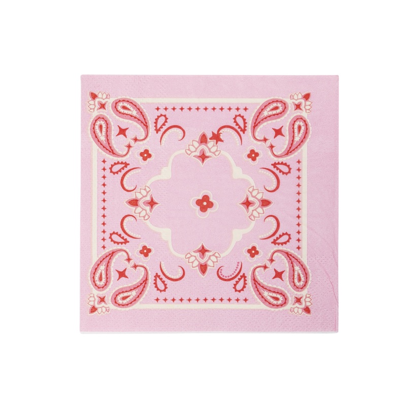 Bandana Paper Cocktail Napkin