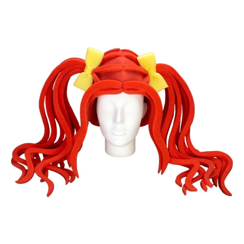 Double Ponytail Wig|Red|Other +$5|Yellow|Other +$5