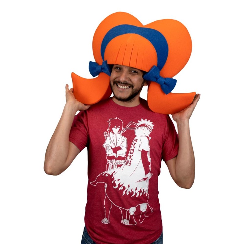 Headband & Bows Wig|Orange|Other +$5|Blue|Other +$5
