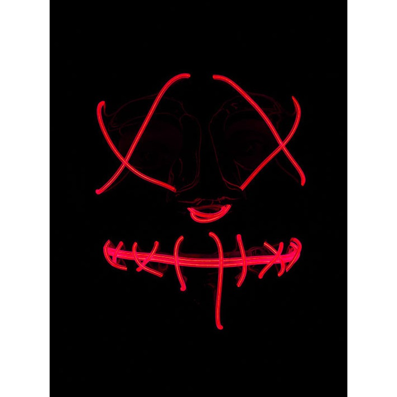 IN-STORE ONLY Light Up Neon Mask