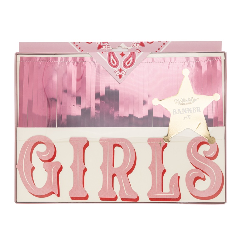 Let's Go Girls Banner Set