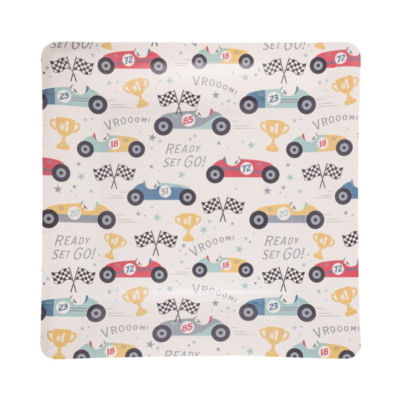 Miles per Hour - Race Pattern Plate