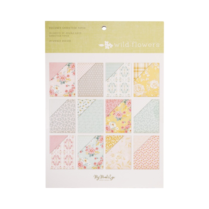 Wild Flowers 6x8 Paper Pad