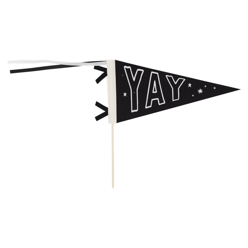 YAY Graduation Felt Pennant Banner