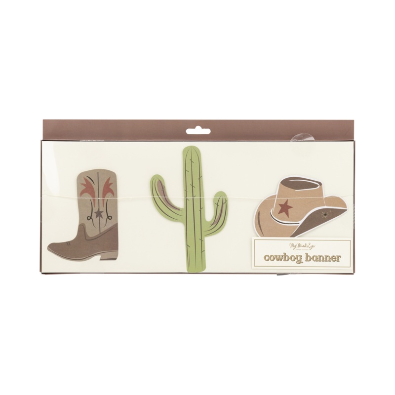 Cowboy Icon Banner