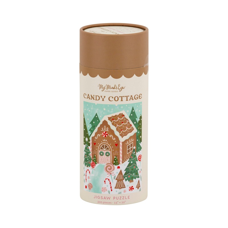 Gingerbread House Christmas Puzzle 300 pcs