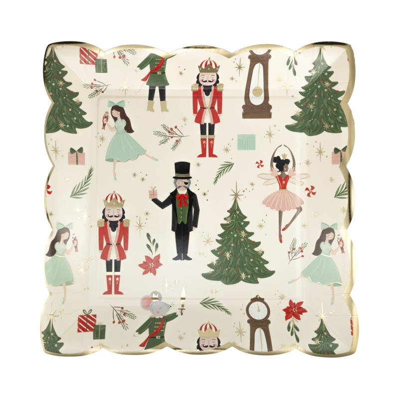 Nutcracker Pattern 9 Plate