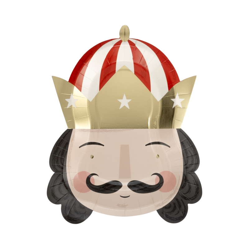 Nutcracker Shaped Head 10 Plate