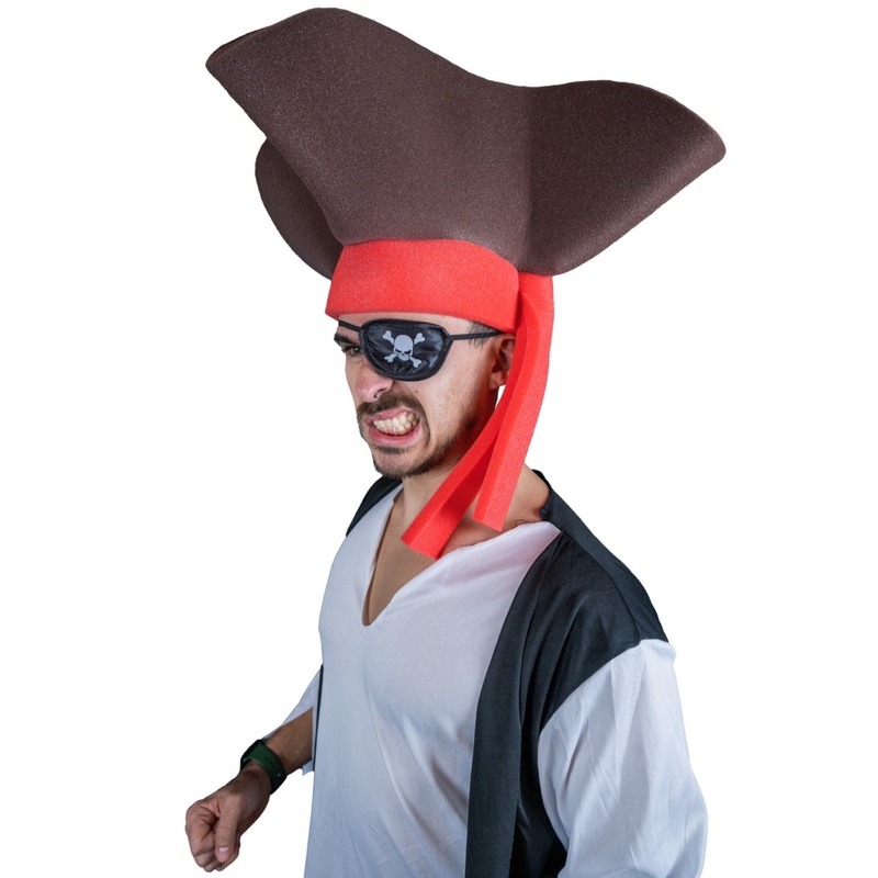 Pirate Hat|Brown|Black|Other +$5