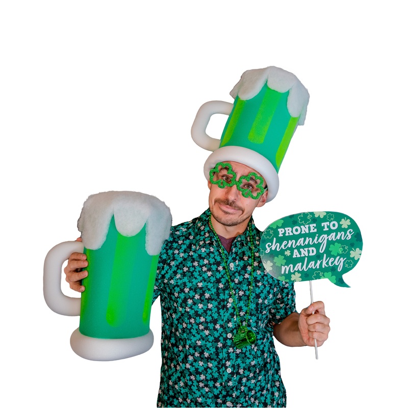 St. Patrick's Beer Mug Hat
