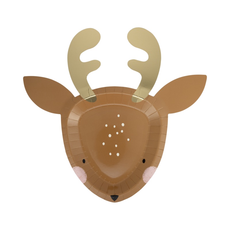 Reindeer Shaped 10 Plate