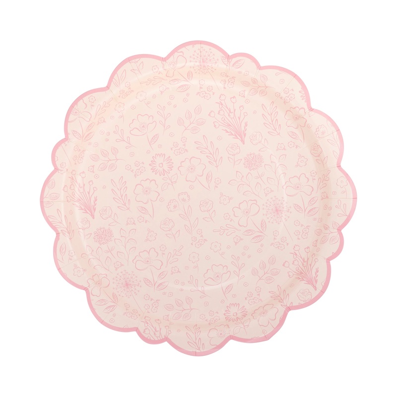 Pembroke Pink Floral 10 Plate