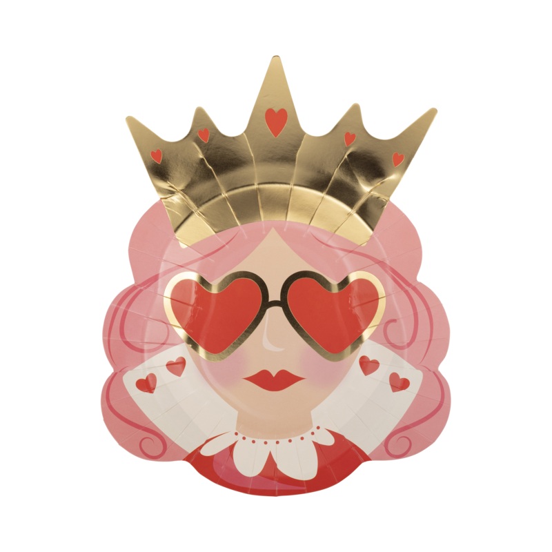 Queen of Hearts Plate