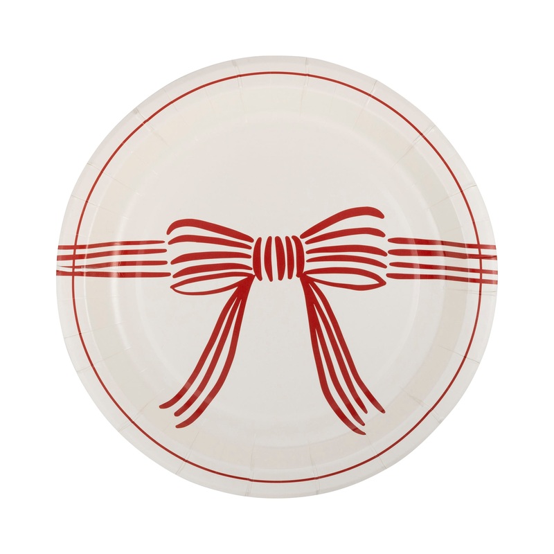 Red Bow Plate