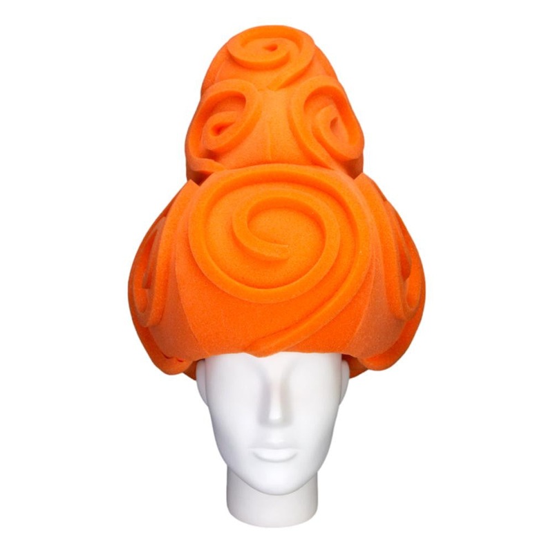 Bun Wig|Orange|Other +$5