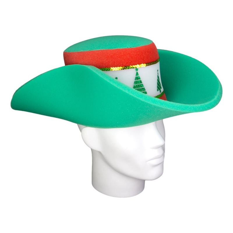 Christmas Cowboy Hat