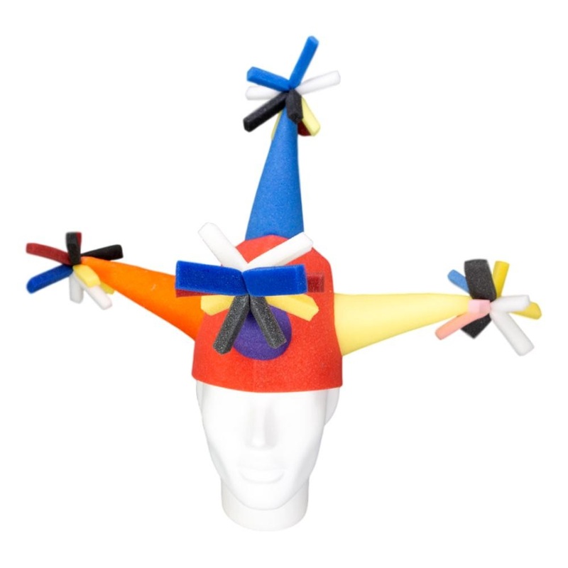 Peaks with Pompoms Hat
