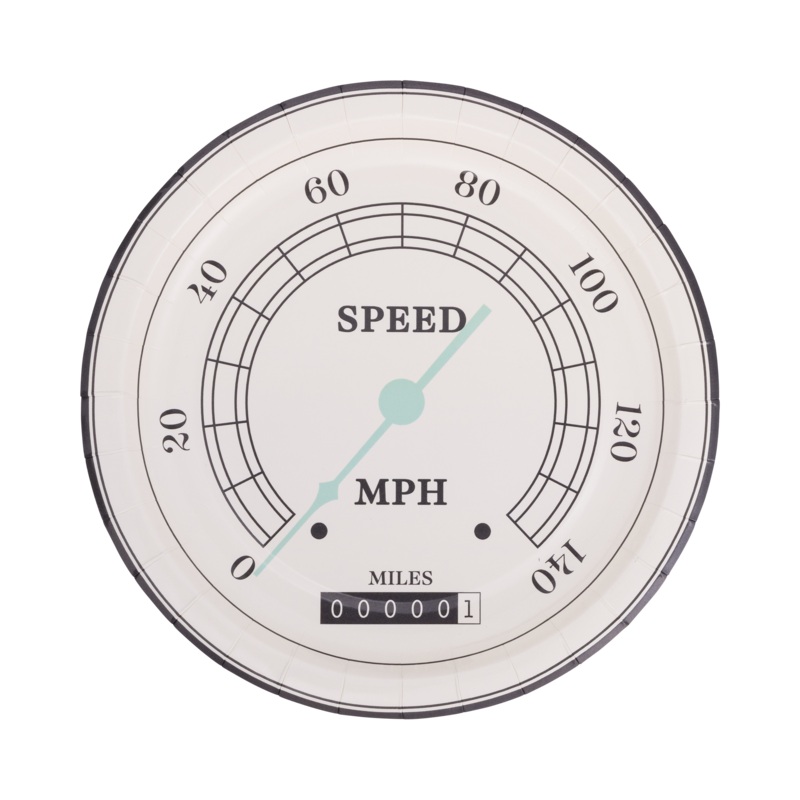 Miles per Hour - Speedometer Plate