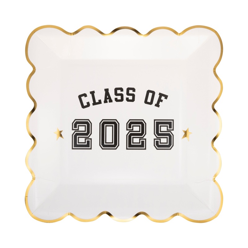 Class of '25 Paper Plate
