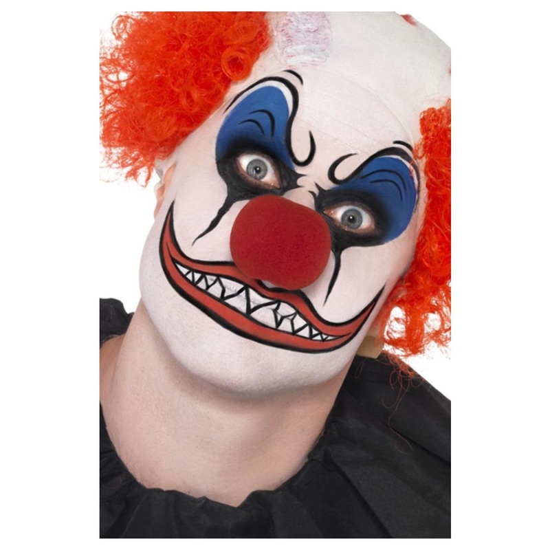 Smiffys Make-Up FX, Clown Kit, Multi-Coloured