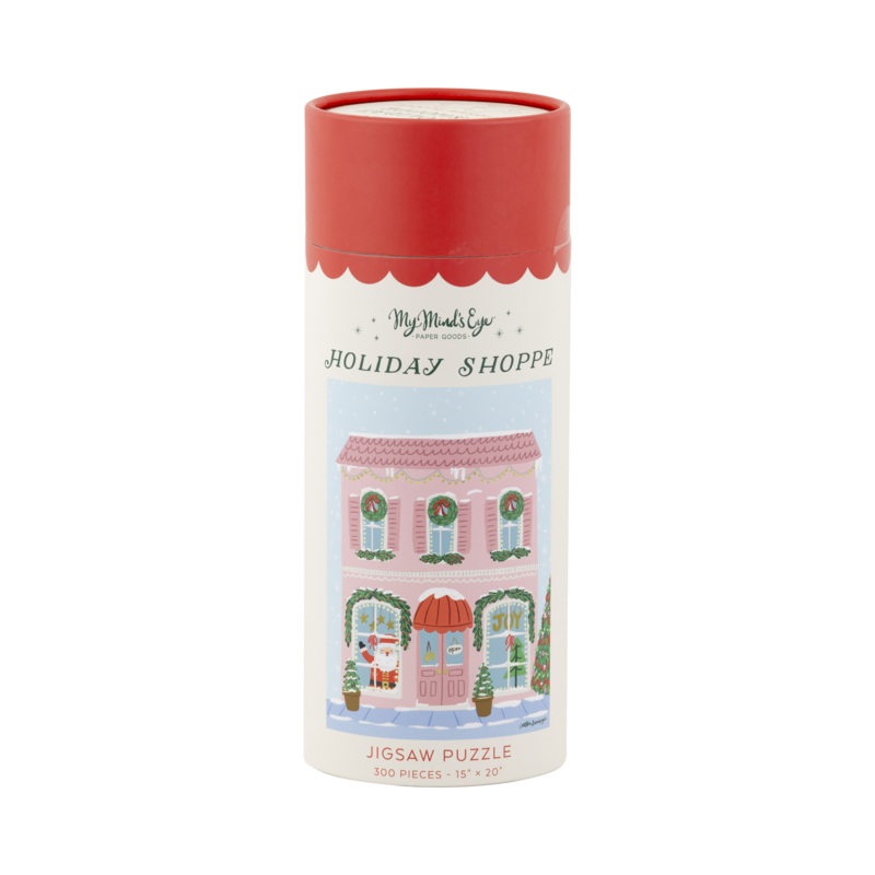 Whimsical Holiday Shoppe Christmas Puzzle 300 pcs