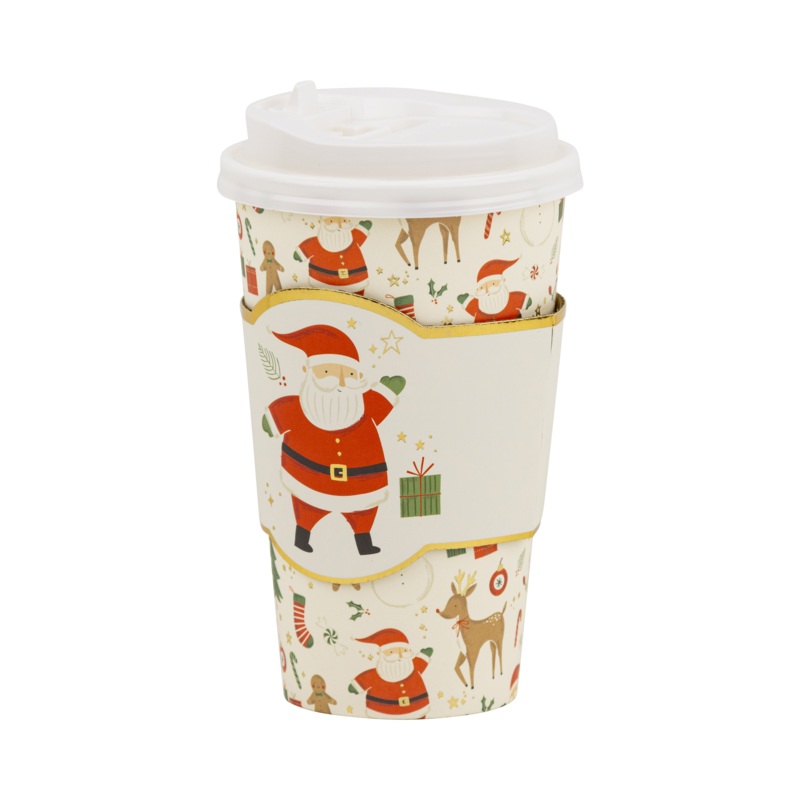 All Over Santa To-Go Cup Set