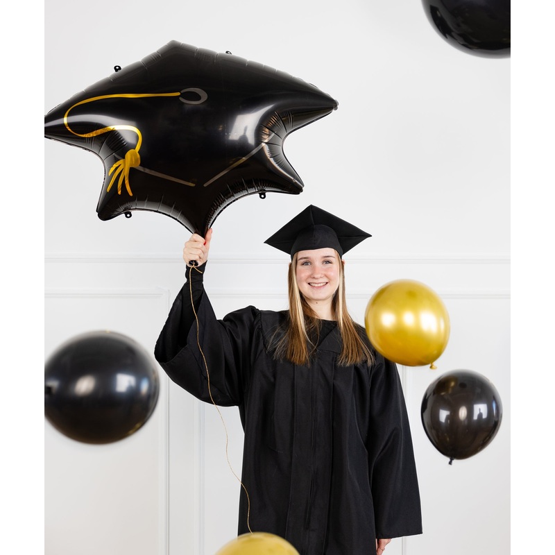 Grad Hat Mylar Balloon