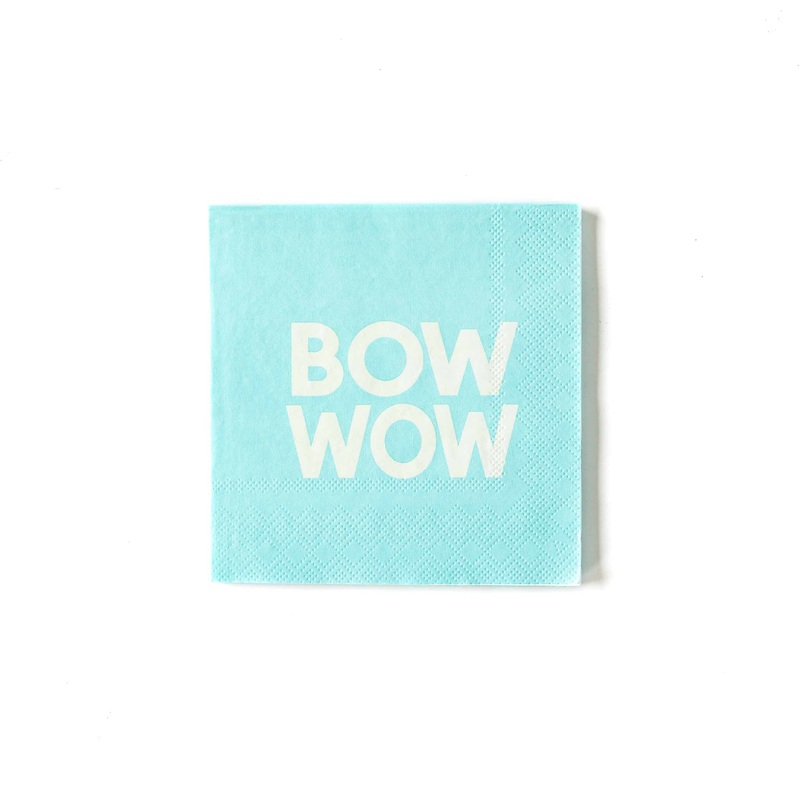 Party Animals Bow Wow Cocktail Napkins