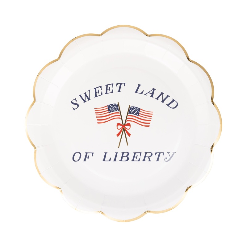 Liberty Paper Plate (8 ct)