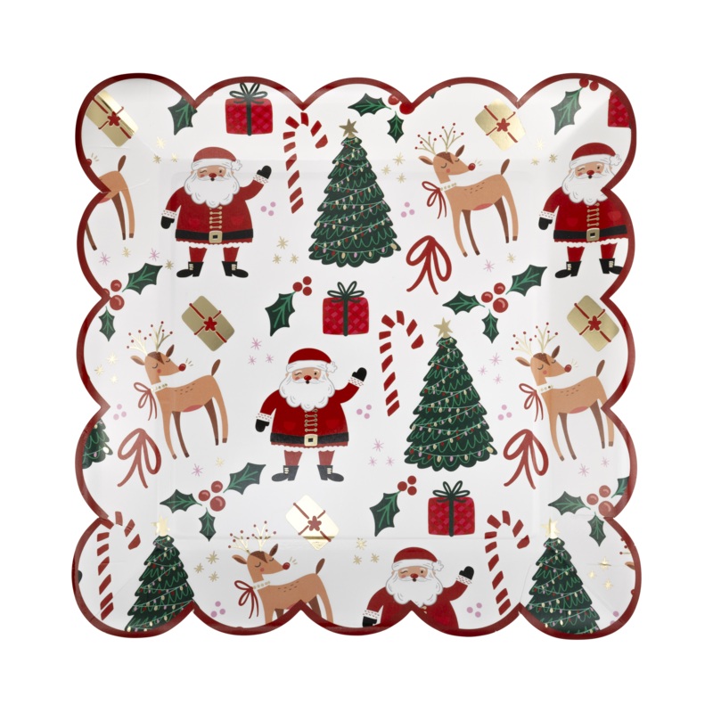 Whimsy Christmas Scatter 10 Plate