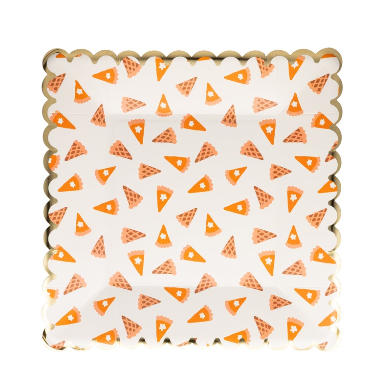 Scatter Pie 8 Dessert Paper Plate