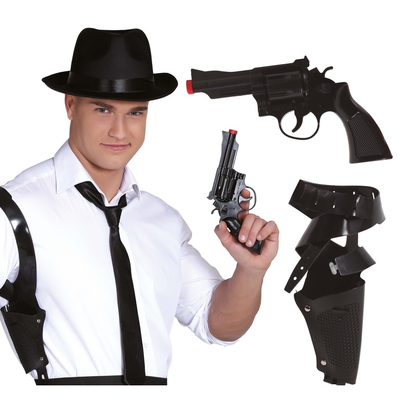 25cm Pistol With Shoulder Holster