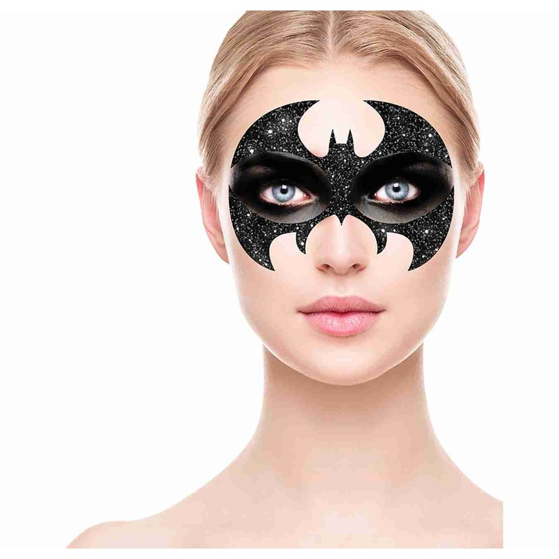 Bat Glitter Face Mask 2020 cm