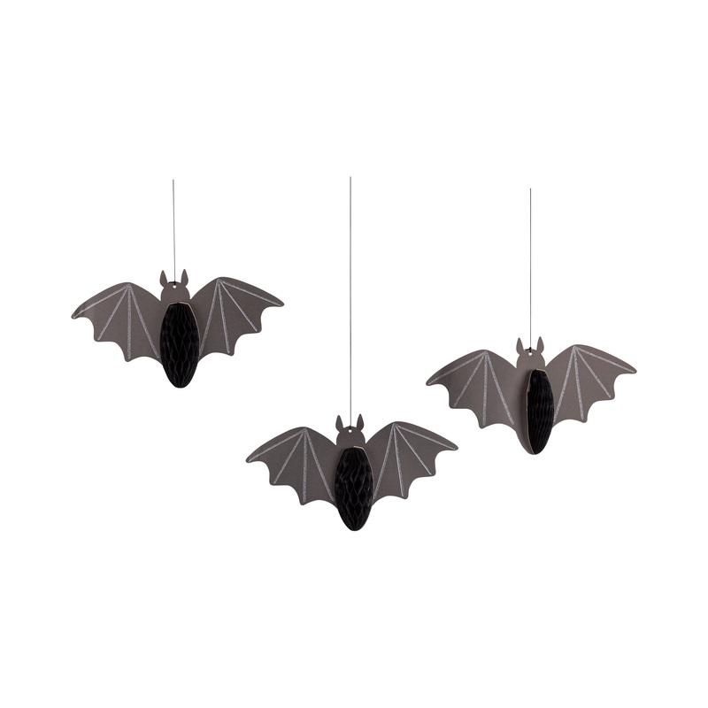 Bats Honeycomb Banner
